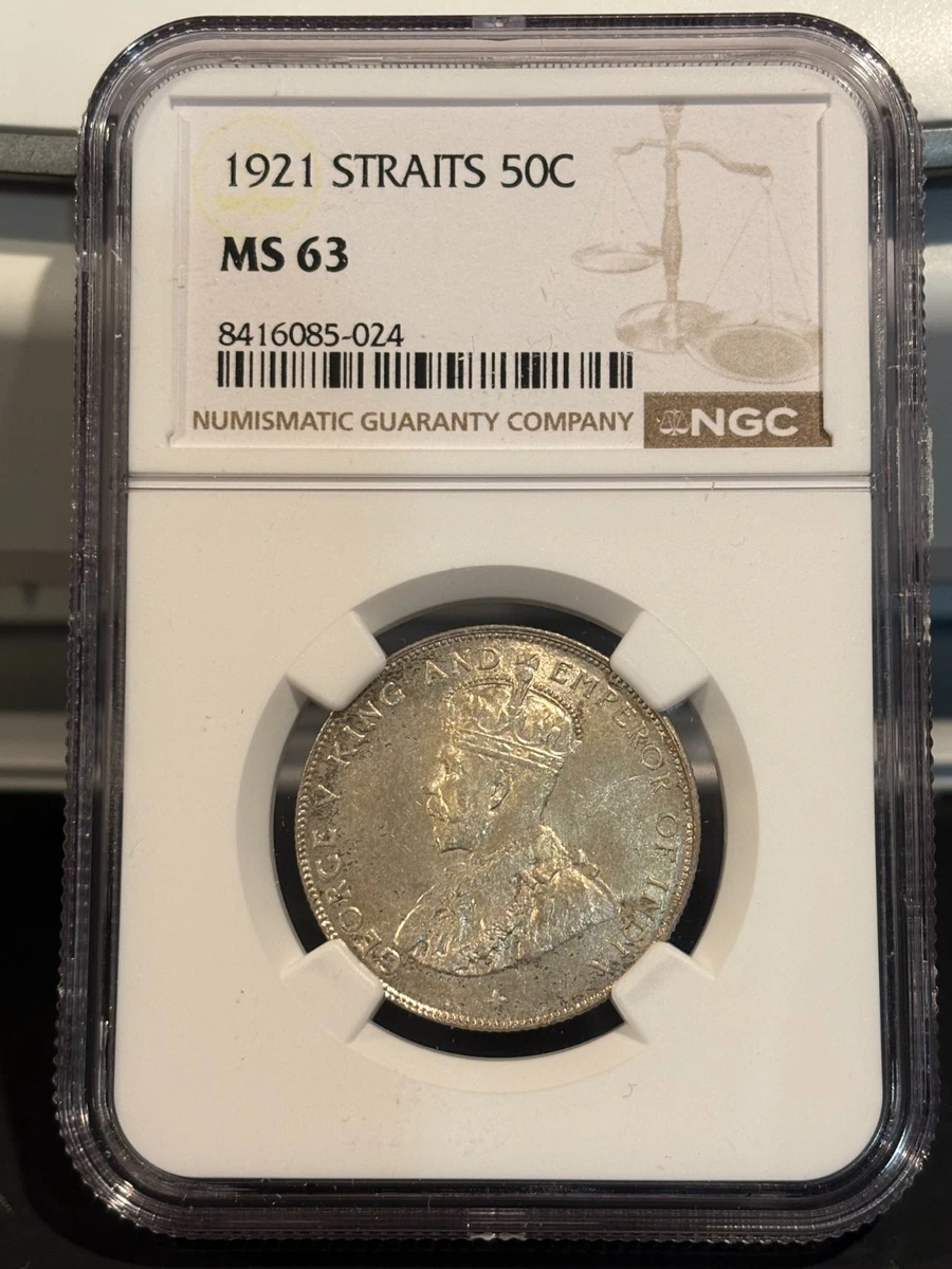 海峡殖民地50 美分| eBay