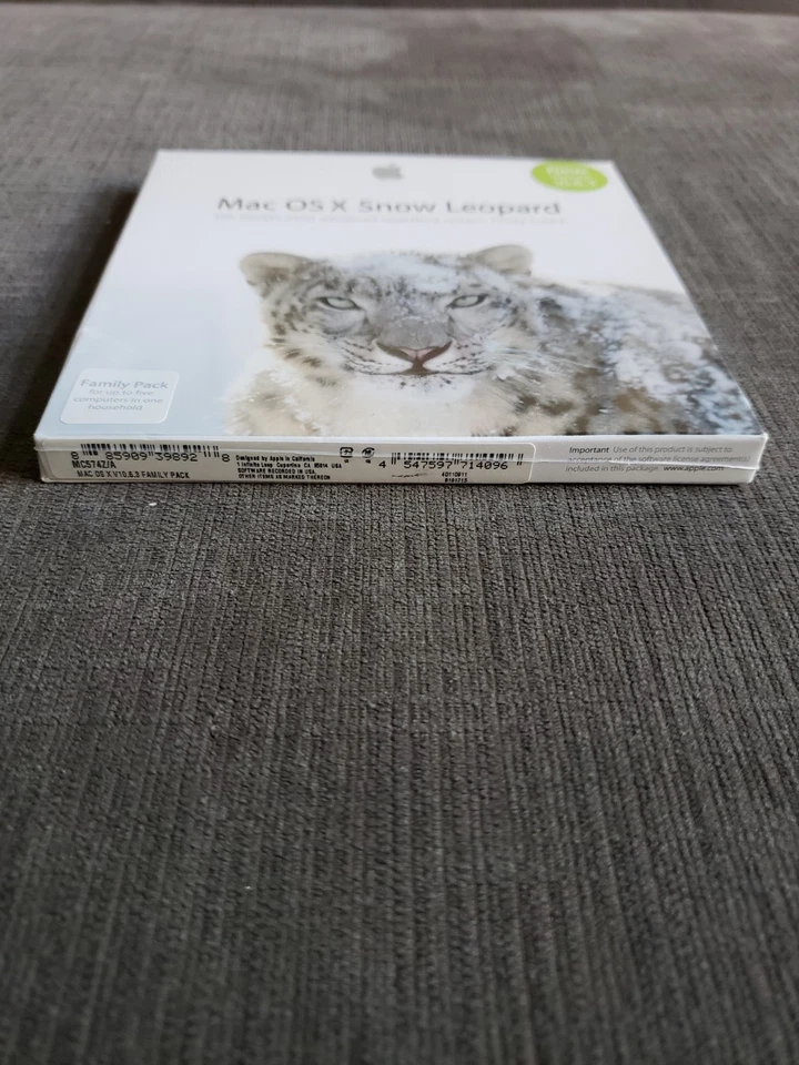 Apple Mac OS X v.10.6 Snow Leopard for Intel-Based Mac (MC223Z/A) New Sealed! - Image 3 of 4