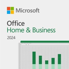 Microsoft Office Home  Business 2024 for PC or Mac One-Time Use Physical Code