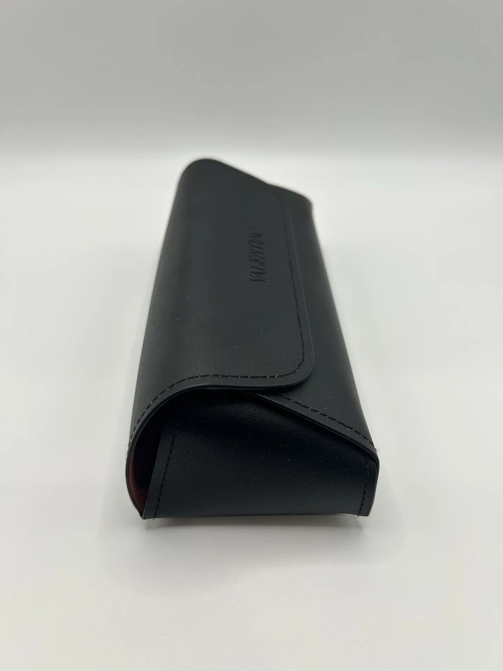 Estuche Gafas de Sol Valentino NUEVO ORIGINAL Caja + Papeles Negro Rojo Interior Luxottica Foto 4 de 4