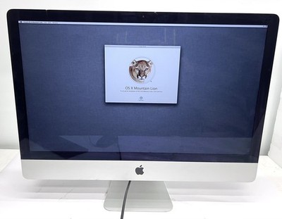 Apple iMac 27'' 2013 A1419, Intel Core i5-4670 CPU @ 3.40GHz, 8GB RAM, 1TB 4281