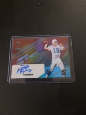 2025 LEAF ECLECTIC SIGNATURE SERIES PEYTON MANNING PURE ADRENALINE AUTO CARD#1/1