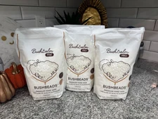 3x Bushbalm PRO - Bushbeads Premium Hard Wax 35 oz (70 oz Total) [EXP: 03/2028]