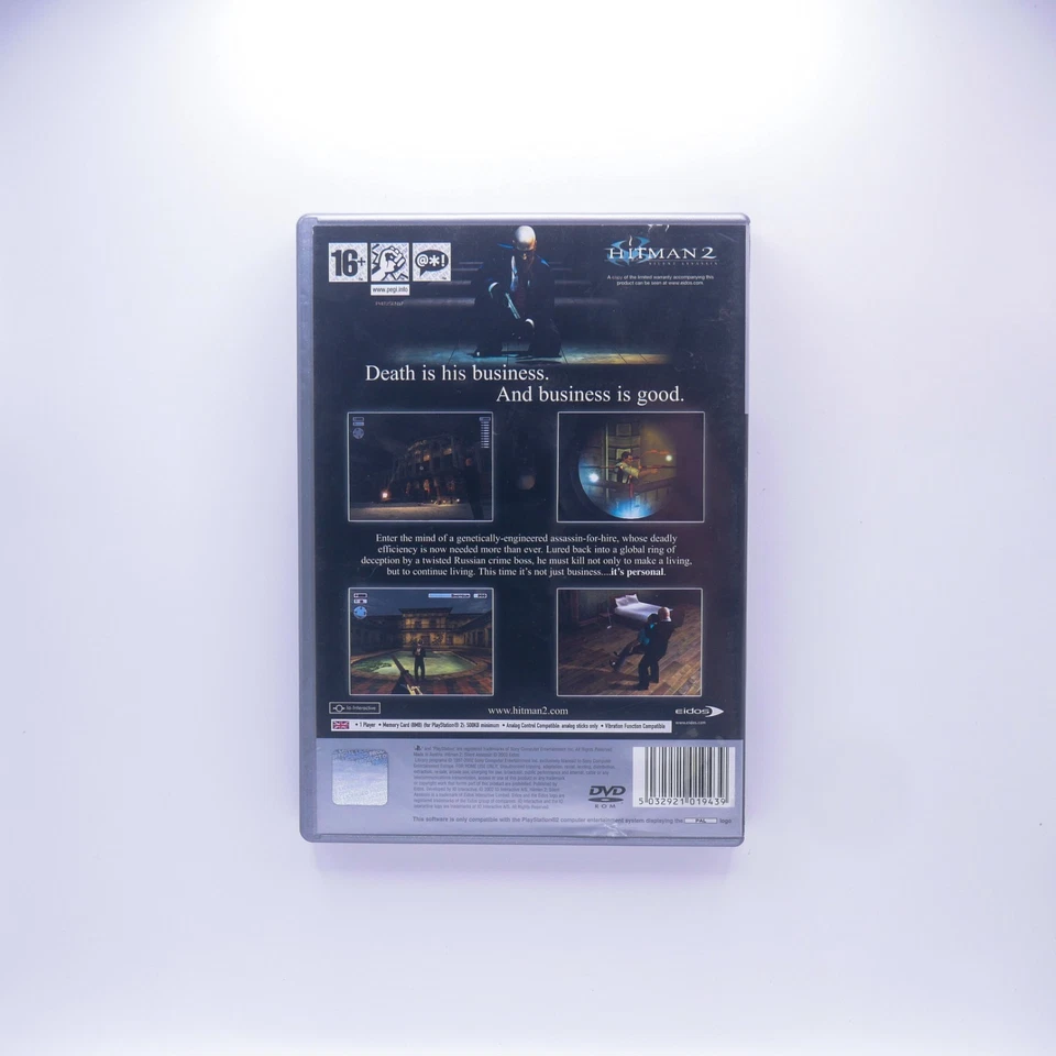 Hitman 2:Silent Assassin - PlayStation 2 PS2 PAL - Complete w/Manual - Free Post - Image 2 of 4