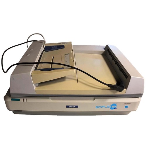 Epson Gt-20000 Scanner A3 A4 Mit Adf USB SCSI Mac Large Dokumentation