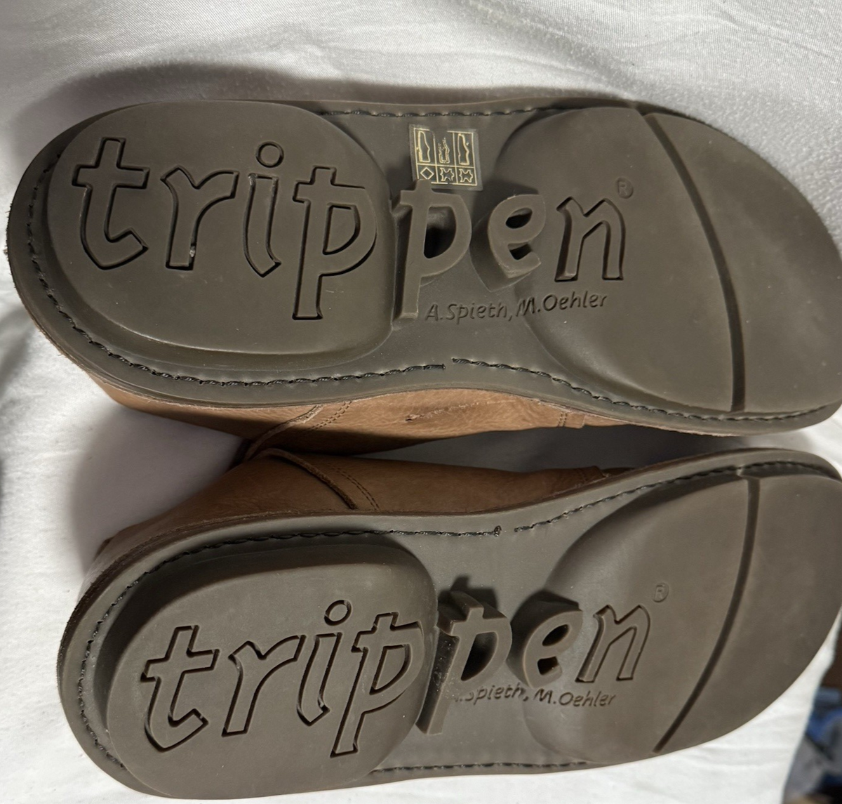 Trippen A. Spaeth Oehler Leather Men\'s Brown Shoes Size 45 US 11 Made In Germany Trippen A. Spaeth Oehler Leather Men main image 4