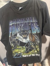 vintage carolina panthers t shirt 1993