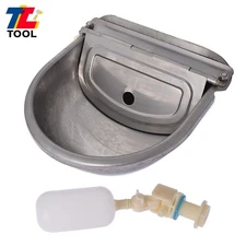 Water Trough Bowl Auto Drinking Stainless Pipe For Dog Horse Chicken Auto Fill