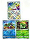 3Pcs Pokemon Chinese Exclusive K Radiant Blastoise Venusaur Eevee Set (3 pics)