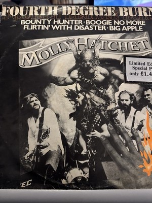 Molly Hatchet Fourth Degree Burns Bounty Hunter 12  Vinyl