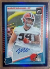 2025 Donruss Optic Mason Graham Purple (RAW)