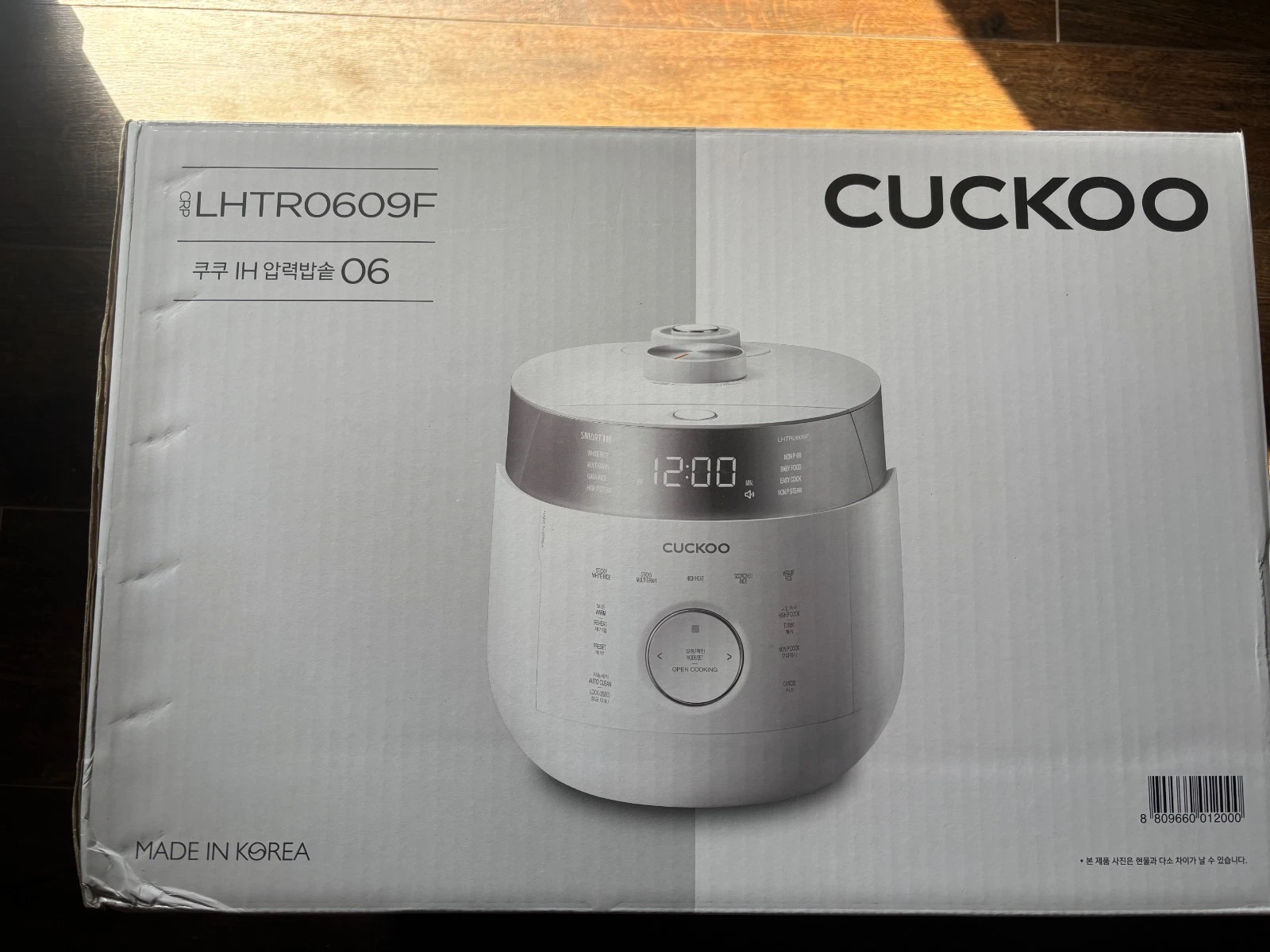 NEW Cuckoo CRP-LHTR0609F 6 Cup IH Twin Pressure Rice Cooker, White
Opens in a new window or tab