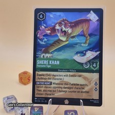 Shere Khan - Fearsome Tiger - Legendary - Lorcana - 88/204 EN10