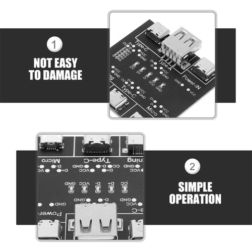 2Pcs Cable Tester USB-C Tester Wire Tester Convenient Data Wire Charging Test - 第 6/12 張圖片