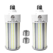 2 Pack 1000W Equivalent LED Corn Light Bulb 15000 Lumen 5000K 100W Large Area...