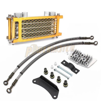  Motorcycle Oil Radiator Kit Dirt Bike 50 110 140 Fit For Honda 125 Oil Cooler