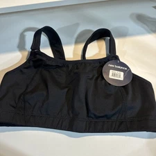 New Balance 40B black Shockingly Unshock Sports Bra WBT3108