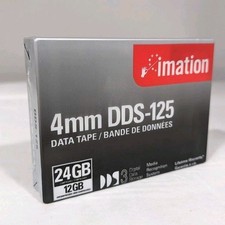 Imation Data Tape DDS-125 24GB Compressed 12GB Uncompressed SEALED