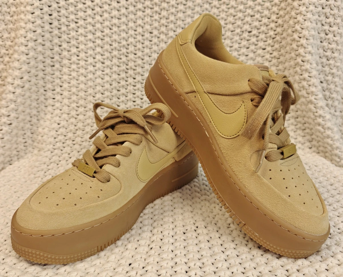 Nike Air Force 1 Sage Low Club Gold W for sale | eBay