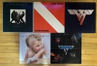 Lot of 5 Van Halen LP's All Original - 1984 - Diver Down - Van Halen I + II