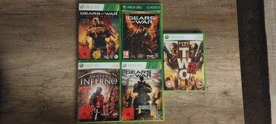 5 Action Shooter Spiele Konvolut 5 Sammlung Dantes Inferno XBox360 Gears of war