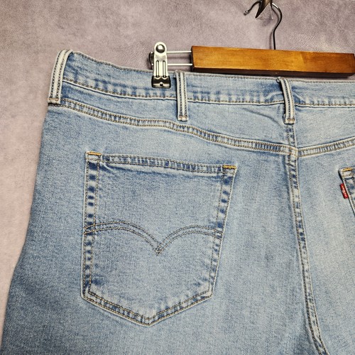 Levis 541 Shorts Herren 42 blau Denim Relaxed Fit Stretch Baumwolle Freizeit Jeans 11" - Bild 8 von 17