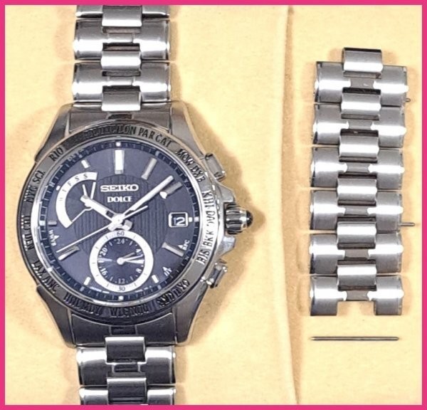 Excellent World T Condition Free 8B54 SEIKO Functional 0AF0 Fully Dolce SADA003 - VintageWatches.PK Excellent World T Condition Free 8B54 SEIKO Functional 0AF0 Fully Dolce SADA003 - vintagewatches.pk