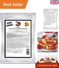 1KG Complete Waffle & Pancake Mix – Chef-Approved, Easy Steps to Fluffy Treats