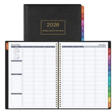 Professional Weekly Appointment Book & Planner
