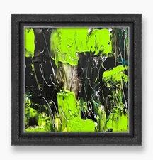 Modern Math Art Abstract Equations for Smart Interiors Framed Original Decor 6”