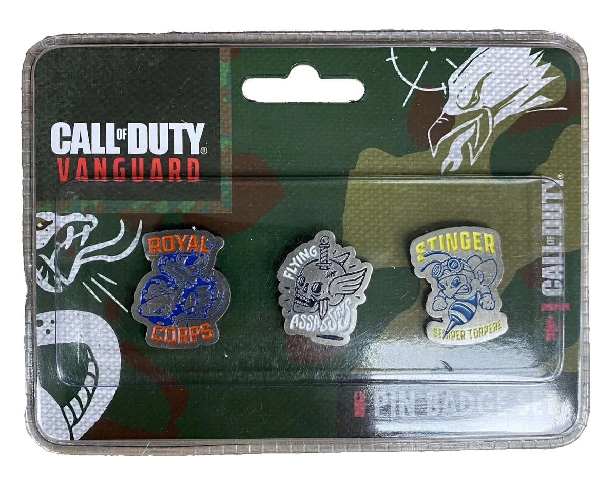 Lot de 5 Pin's Call Of Duty Black Ops 4 - NEUF