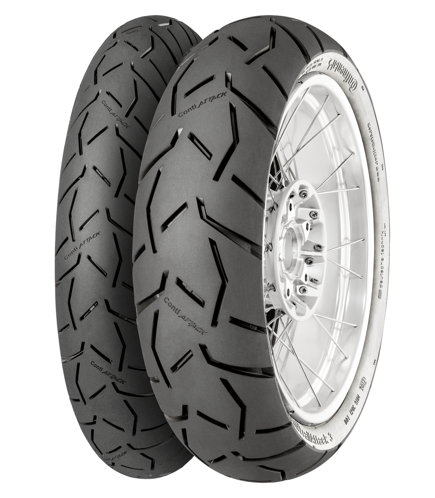 Gomme Moto Continental 130/80-17 65S CONTI TRAIL ATTACK-3 pneumatici nuovi