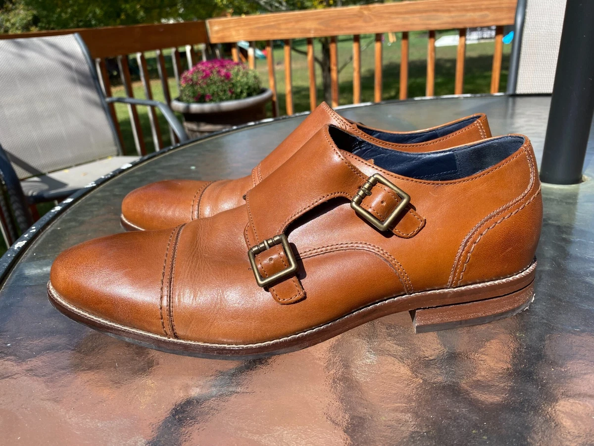 Cole haan harrison hotsell double monk strap