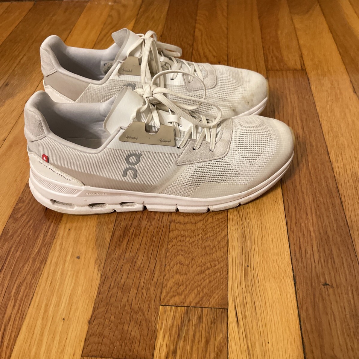 On Cloud Cloudrift Womens Size 9.5 White Sand Running Sneakers