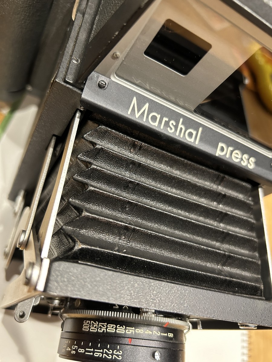 RARE! [Exc+5] Mamiya Marshal Press 6x9 Camera + Nikkor-Q