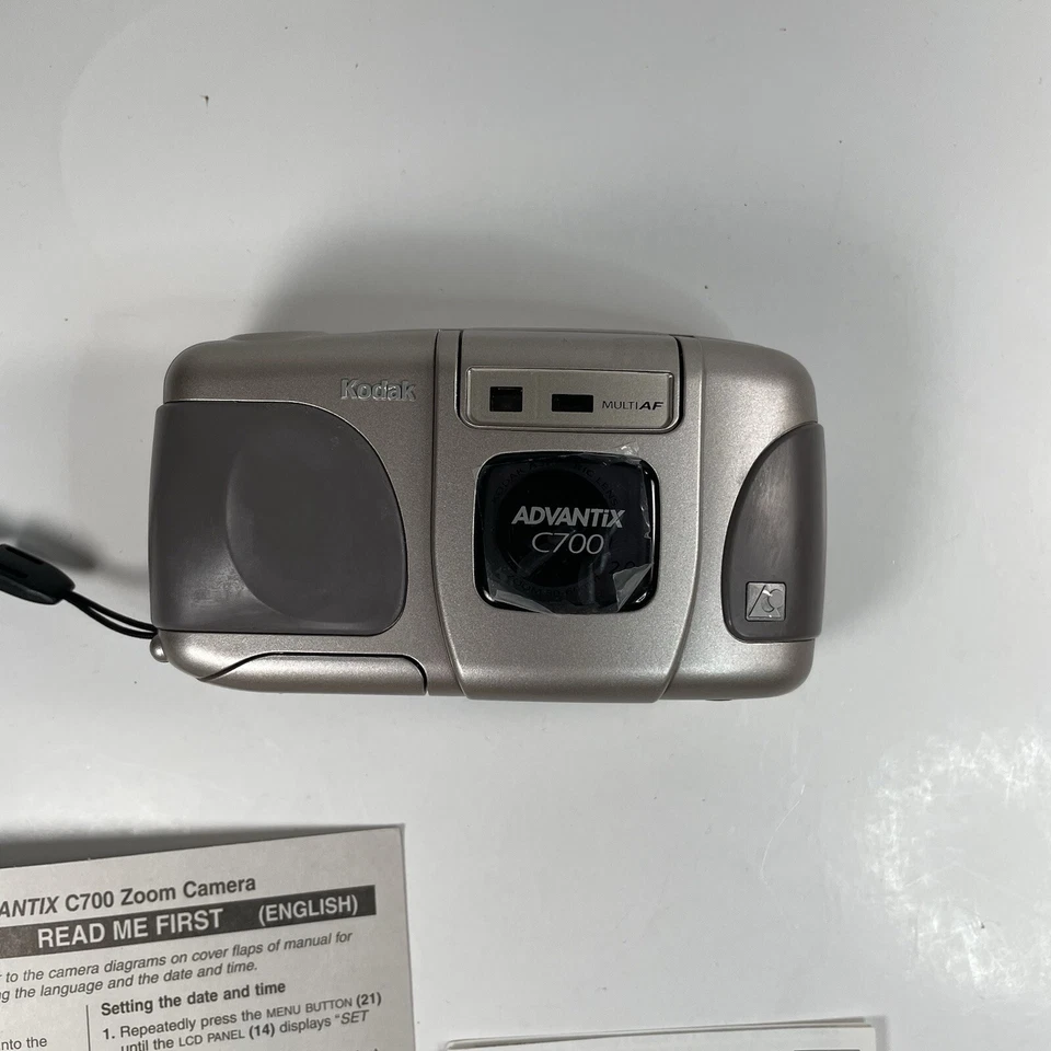 Kodak Advantix C700 Film Camera Multi AF Aspheric Lens 2.0x Zoom 30-60mm Lens - Image 3 of 4