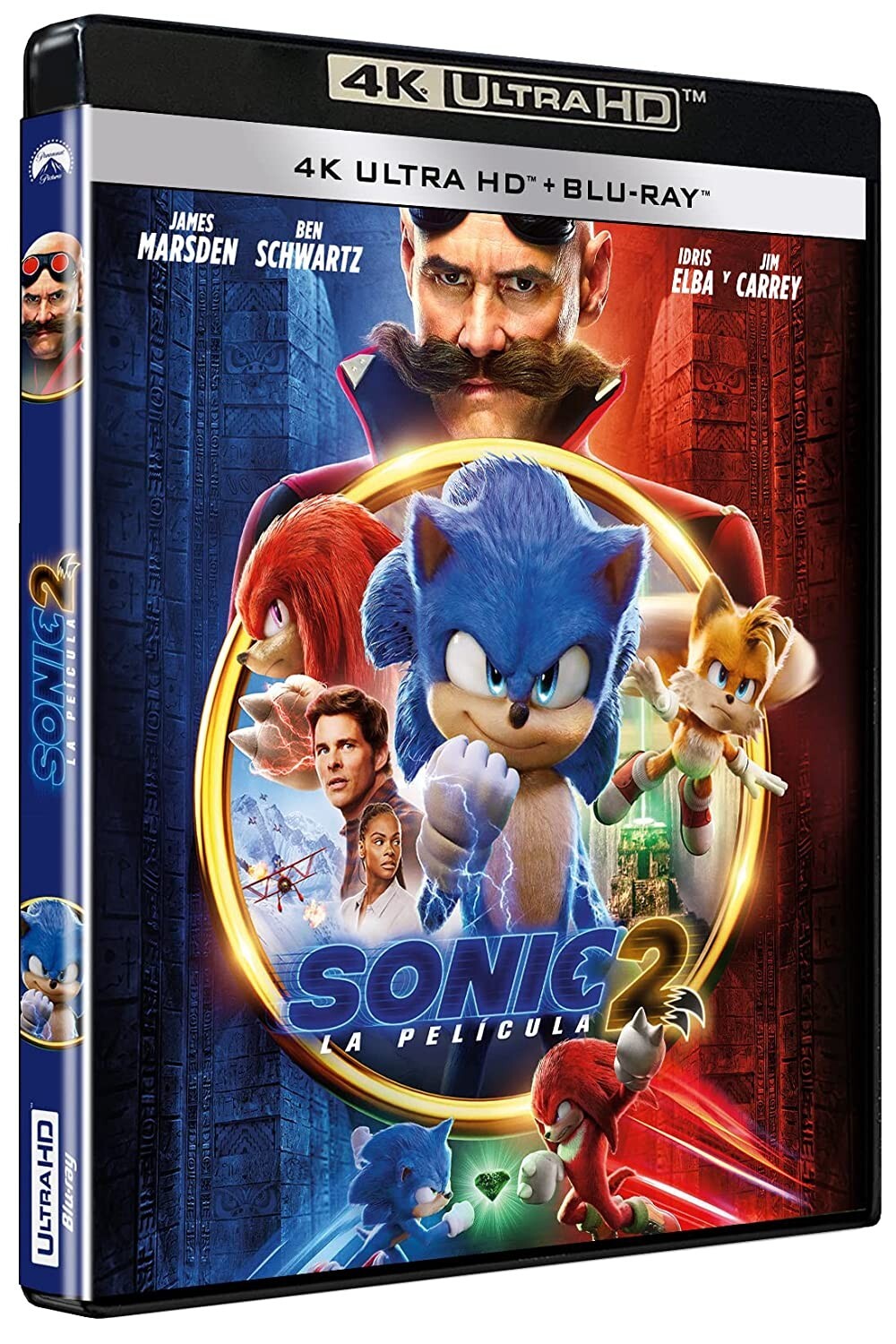 SONIC 2, LA PELÍCULA (4K UHD + Blu Ray) [Blu-ray]
