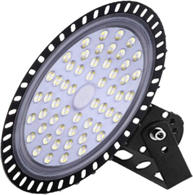 200W LED UFO High Bay Light 110V IP56 Waterproof Warehouse