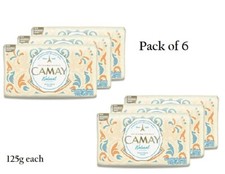 6 X Camay Natural Soap Bar