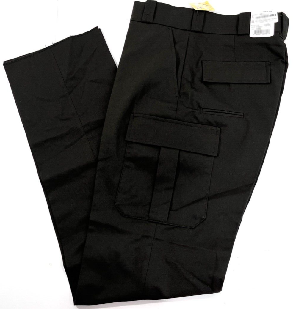 NEW MENS 31x36 FLYING CROSS 47340 VALOR BDU TACTICAL CARGO PANTS BLACK