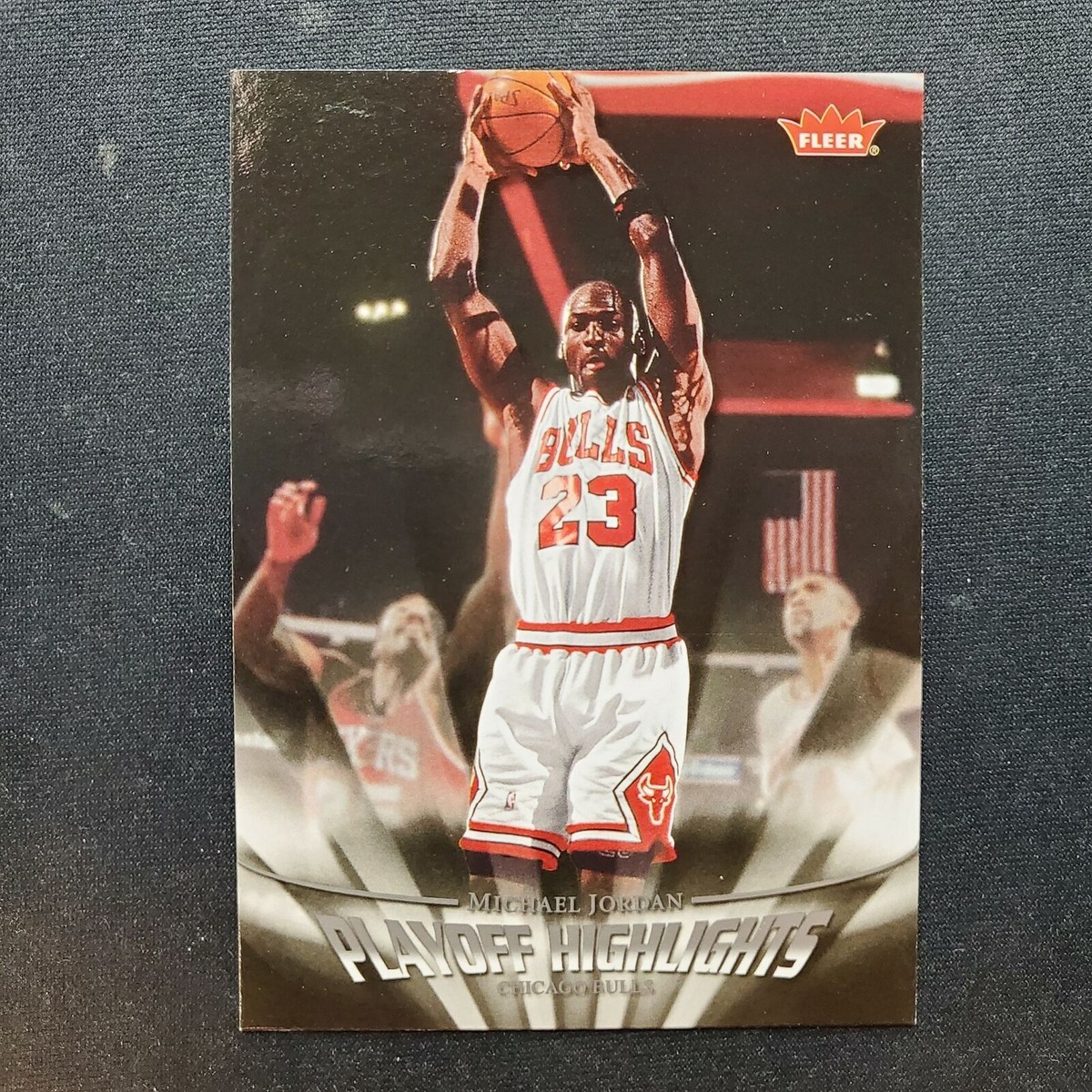 2007-08 Fleer MICHAEL JORDAN #PH20 Playoff Highlights Chicago