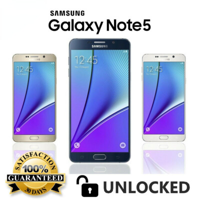 Samsung Galaxy Note 5 SM-N920F 64GB Unlocked DUAL SIM Smartphone GOOD B+ US