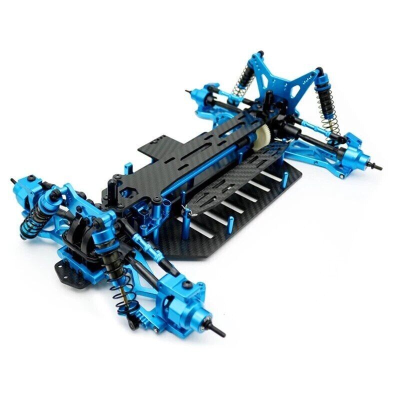 Carbon Fibre Chassis Frame DIY Upgrade For Tamiya TT-02B 1/10 RC Rally Kit (UK)