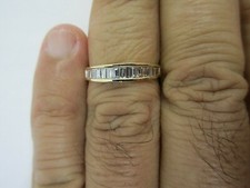 14K Gold Diamond Wedding Band Diamond 3/4 Carat F-VS2  Value 6,500