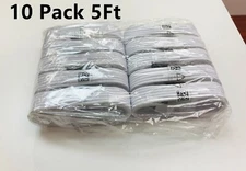 10-Pack OEM MICRO USB FAST CHARGING CABLE CORD SYNC FOR ANDROID CELL PHONE 5FT