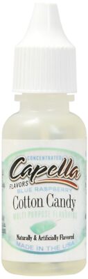 Capella Flavor Drops Blue Raspberry Cotton Candy Concentrate 13 Milliliter