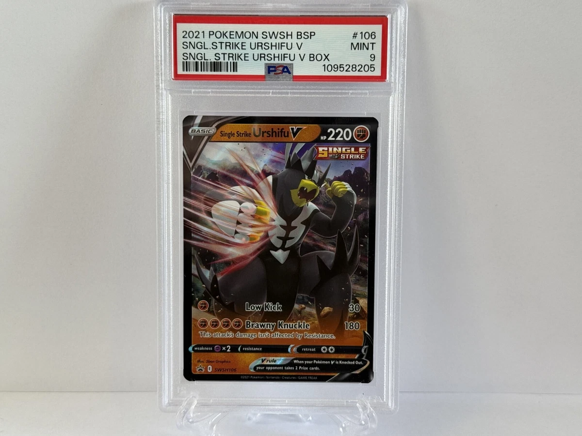 urshifu v pokemon card value Single Strike Urshifu V Pokémon TCG Cards for sale