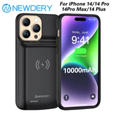 Wireless Battery Charger Case for iPhone 14/14Pro/14 Pro Max Power Bank Cover