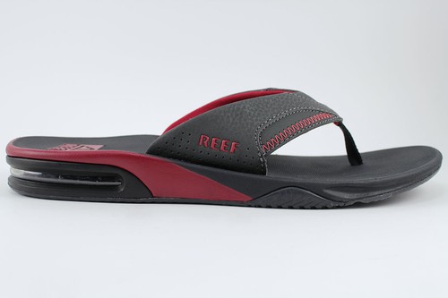 Reef Men's Fanning - Red/Raven - 9