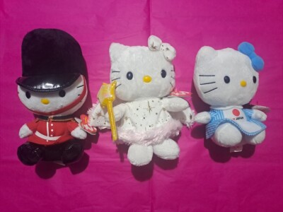 Hello Kitty TY Beanie Bär Paket London, Japan, Feen 2010-2011
